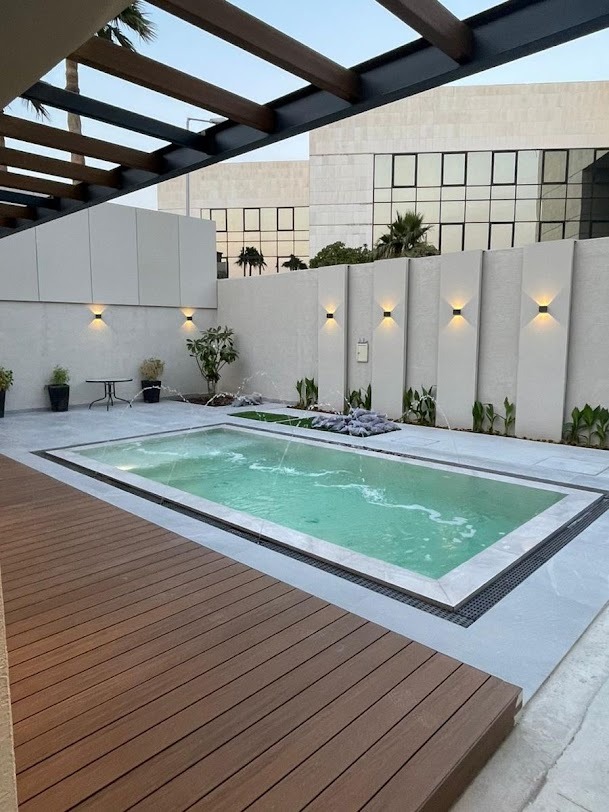Pool sparkling clean after Ocean Pool treatment